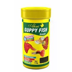 Ahm Guppy Granul Food 100 ml Balık Yemi