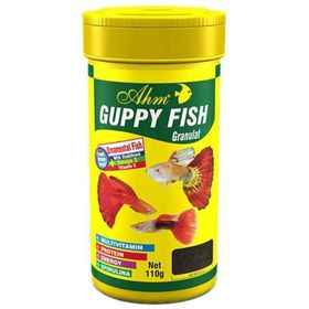 Ahm Guppy Granul Food 100 ml Balık Yemi