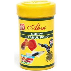 Ahm Guppy Granul Food 250 ml Balık Yemi