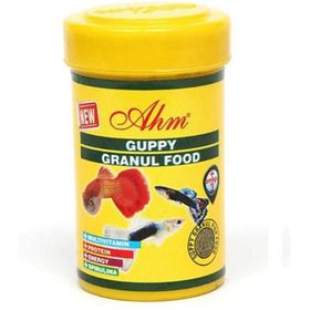 Ahm Guppy Granul Food 250 ml Balık Yemi