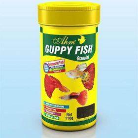 Ahm Guppy Granül Lepistes 100 ml Balık Yemi