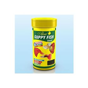 Ahm Guppy Granül Lepistes 100 ml Balık Yemi