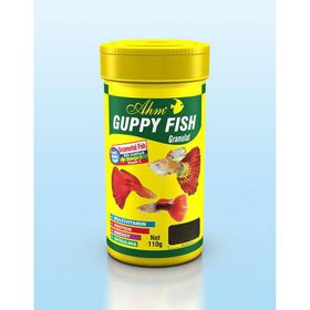 Ahm Guppy Granulat Lepistes 250 ml Balık Yemi
