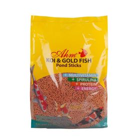 AHM Koi Gold Fish 1 kg Colour Sticks Balık Yemi