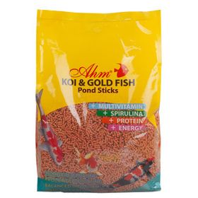 AHM Koi Gold Fish 1 kg Colour Sticks Balık Yemi