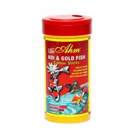 Ahm Koi Gold Fish Colour Sticks 250 ml Balık Yemi