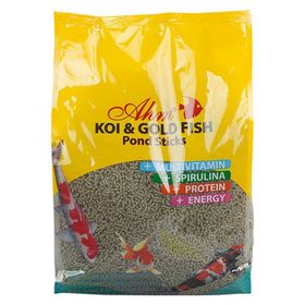 Ahm Koi Gold Fish Green Sticks 1 kg Balık Yemi