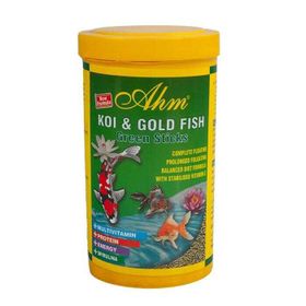 Ahm Koi Gold Fish Green Sticks 1 kg Balık Yemi