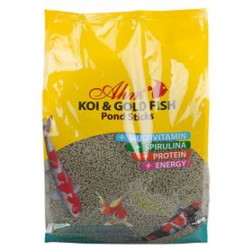 Ahm Koi Gold Fish Green Sticks 1 kg Balık Yemi