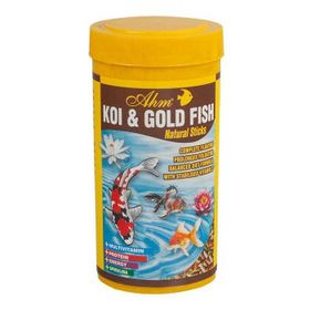 Ahm Koi Gold Fish Mix Sticks 250 ml Balık Yemi