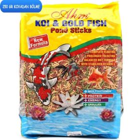 Ahm Koi Goldfish Mix Pond Sticks 250 gr Balık Yemi