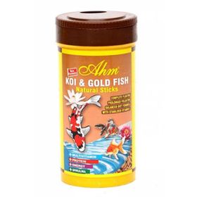 Ahm Koi Goldfish Natural Sticks 250 ml Balık Yemi