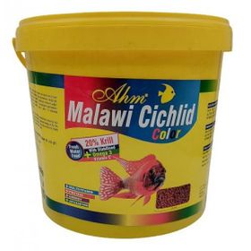 Ahm Malawi Cichlid Balığı Granulat Color Ciklet 3 kg Balık Yemi