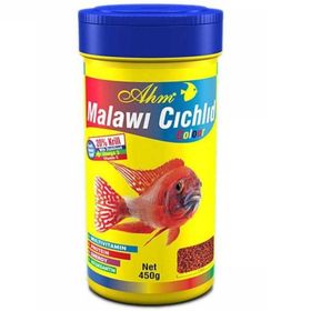 Ahm Malawi Cichlid Granulat Colour 100 ml Balık Yemi