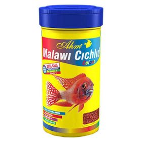 Ahm Malawi Cichlid Granulat Colour 100 ml Balık Yemi