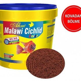 Ahm Malawi Cichlid Granulat Colour 50 gr Kovadan Bölme Balık Yemi