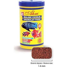 Ahm Malawi Cichlid Granulat Colour Renklendirici 1000 ml Balık Yemi
