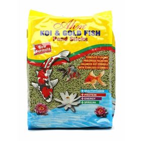 Ahm Marin Koi Goldfish Pond Green Sticks 1 kg Balık Yemi