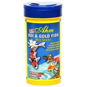 Ahm Pond Mix Sticks 250 ml Koi ve Japon Balığı Yemi
