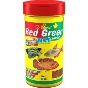 Ahm Red Green Granulat 1000 ml 400 gr Balık Yemi