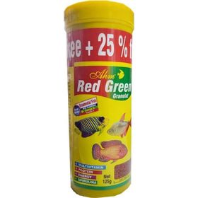 Ahm Red Green Granulat %25 Free 300 ml Balık Yemi