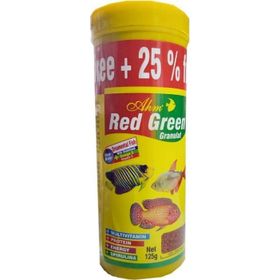 Ahm Red Green Granulat %25 Free 300 ml Balık Yemi