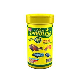 Ahm Spirulina Flake 250 ml Balık Yemi