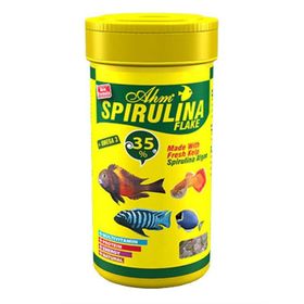 Ahm Spirulina Flake 250 ml Balık Yemi