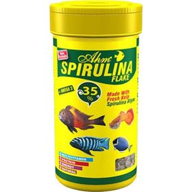 Ahm Spirulina Flake 250 ml Balık Yemi