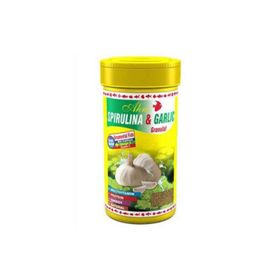 Ahm Spirulina Garlic Granulat 100 ml Balık Yemi