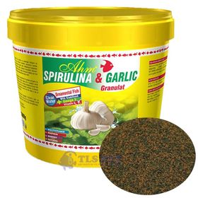 Ahm Spirulina Garlic Sarımsaklı 250 gr Balık Yemi