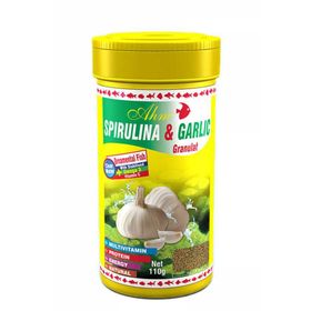 Ahm Spirulina Garlic Sarımsaklı 250 gr Balık Yemi