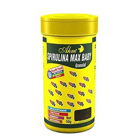 Ahm Spirulina Max Baby Granulat 100 ml Balık Yemi