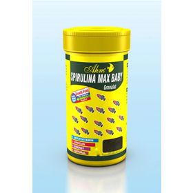 Ahm Spirulina Max Baby Granulat 100 ml Balık Yemi