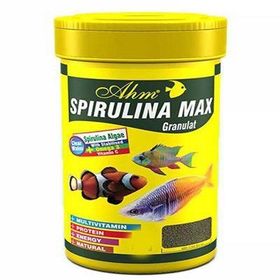 Ahm Spirulina Max Granulat 250 ml Balık Yemi