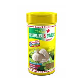 Ahm Spirulina ve Sarımsaklı 100 ml Balık Yemi