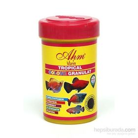 Ahm Tropical Colour Ganulat 100 ml Balık Yemi