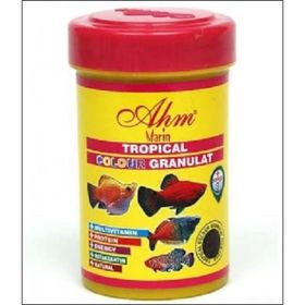 Ahm Tropical Colour Ganulat 100 ml Balık Yemi