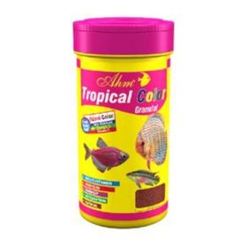 Ahm Tropical Colour Ganulat 100 ml Balık Yemi