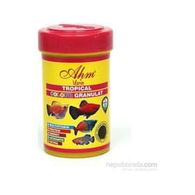 Ahm Tropical Colour Ganulat 100 ml Balık Yemi