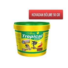 Ahm Tropical Granulat 50 gr Kovadan Bölme Balık Yemi
