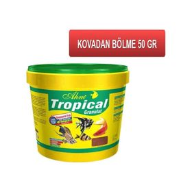 Ahm Tropical Granulat 50 gr Kovadan Bölme Balık Yemi