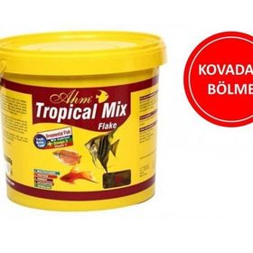 Ahm Tropical Mix Flake 50 gr Kovadan Bölme Balık Yemi