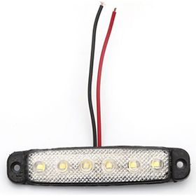 AHMET OTOMOTİV 12-24 V Beyaz 6 Ledli Parmak Lamba