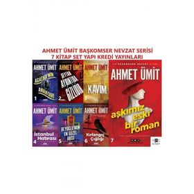 Ahmet Umit Baskomser Nevzat Serisi 7 Kitap Set Askimiz Eski Bir Roman Beyoglunun En Guzel Abisi