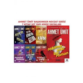 Ahmet Umit Baskomser Nevzat Serisi 7 Kitap Set Askimiz Eski Bir Roman Beyoglunun En Guzel Abisi