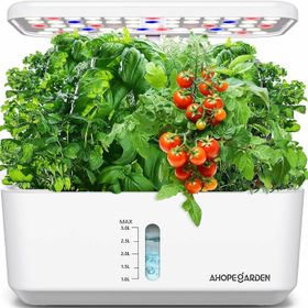 Ahopegarden Topraksız Beyaz Yetiştirme Sistemi ve 10 Pods Bitki Kiti