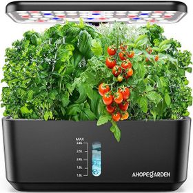 Ahopegarden Topraksız Siyah Yetiştirme Sistemi: 10 Pods Bitki Kiti