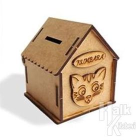 Ahşap Ev Kumbara Maket