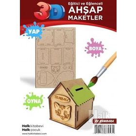Ahşap Ev Kumbara Maket